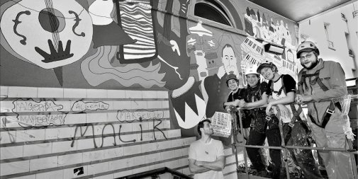 Du street art pour Boris Vian - Le 18e du mois